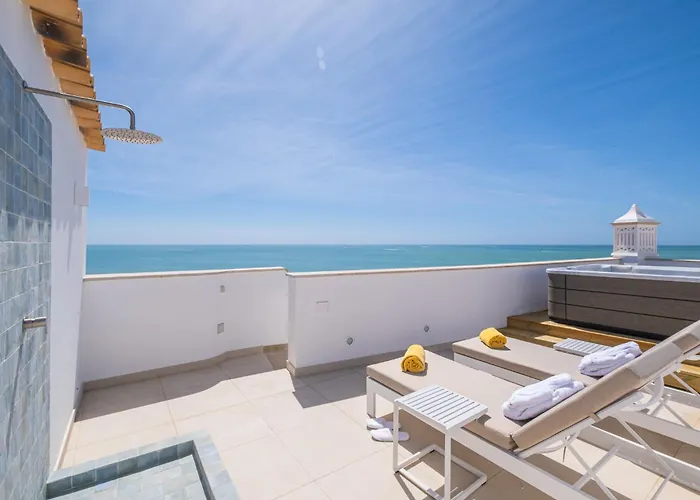 Casa Na Muralha - Front - Rooftop Jacuzzi By Dreamvillasalbufeira 别墅 阿尔布费拉