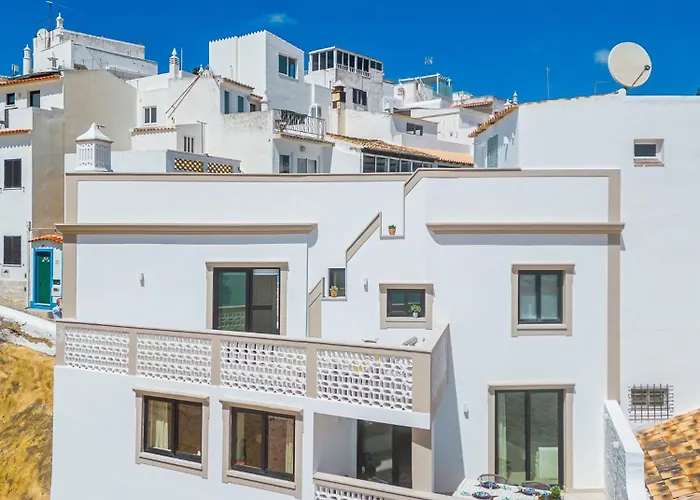 别墅 Casa Na Muralha - Front - Rooftop Jacuzzi By Dreamvillasalbufeira 阿尔布费拉